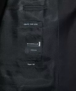 BOSS Anzug Johnstons/Lenon 50318521+50318825/001 Anzug Johnstons-Lenon, Regular Fit, Schurwolle Super120 GUABELLO, Schwarz , Black -Anzüge & Westen Geschäft 370336 norm4