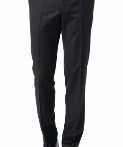 BOSS Anzug Johnstons/Lenon 50318521+50318825/001 Anzug Johnstons-Lenon, Regular Fit, Schurwolle Super120 GUABELLO, Schwarz , Black -Anzüge & Westen Geschäft 370336 norm5