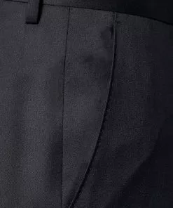 BOSS Anzug Johnstons/Lenon 50318521+50318825/001 Anzug Johnstons-Lenon, Regular Fit, Schurwolle Super120 GUABELLO, Schwarz , Black -Anzüge & Westen Geschäft 370336 norm7