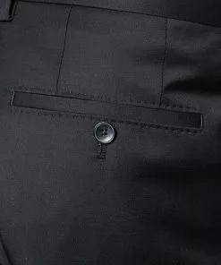 BOSS Anzug Johnstons/Lenon 50318521+50318825/001 Anzug Johnstons-Lenon, Regular Fit, Schurwolle Super120 GUABELLO, Schwarz , Black -Anzüge & Westen Geschäft 370336 norm8