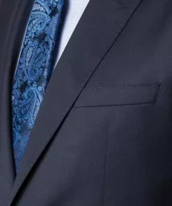 BOSS Anzug Johnstons/Lenon 50318521+50318825/401 Anzug Johnstons-Lenon, Regular Fit, Schurwolle Super120 GUABELLO, Dunkelblau, Dark blue -Anzüge & Westen Geschäft 370339 norm2