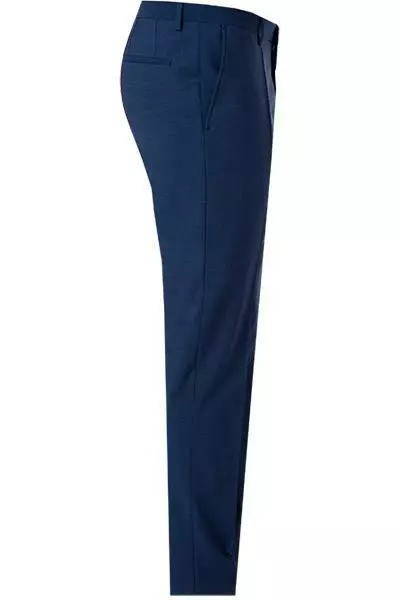 ROY ROBSON Hose S01050391083200/A410 Extra Slim Fit, Schurwoll-Stretch, Navy meliert, Navy 6 ROY ROBSON Hose S01050391083200/A410 Extra Slim Fit, Schurwoll-Stretch, Navy meliert, Navy – Bild 4