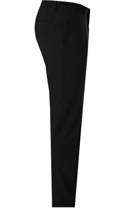 ROY ROBSON Anzug S00050461080900+1083200/A001 Extra Slim Fit, Schurwoll-Stretch, Schwarz 11 ROY ROBSON Anzug S00050461080900+1083200/A001 Extra Slim Fit, Schurwoll-Stretch, Schwarz – Bild 9