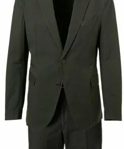 Windsor Anzug Solaro-Sino 30020762/302 Shaped Fit, Baumwollle-Leinen, Dunkelgrün -Anzüge & Westen Geschäft 371771 norm2