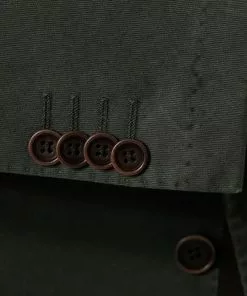 Windsor Anzug Solaro-Sino 30020762/302 Shaped Fit, Baumwollle-Leinen, Dunkelgrün -Anzüge & Westen Geschäft 371771 norm4