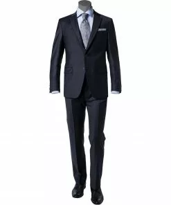 DIGEL Anzug 1009342/120210+114001/20 Modern Fit, Schurwolle, Nachtblau