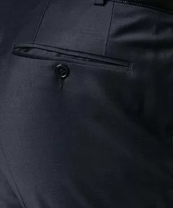 DIGEL Anzug 1009342/120210+114001/20 Modern Fit, Schurwolle, Nachtblau -Anzüge & Westen Geschäft 371886 norm8