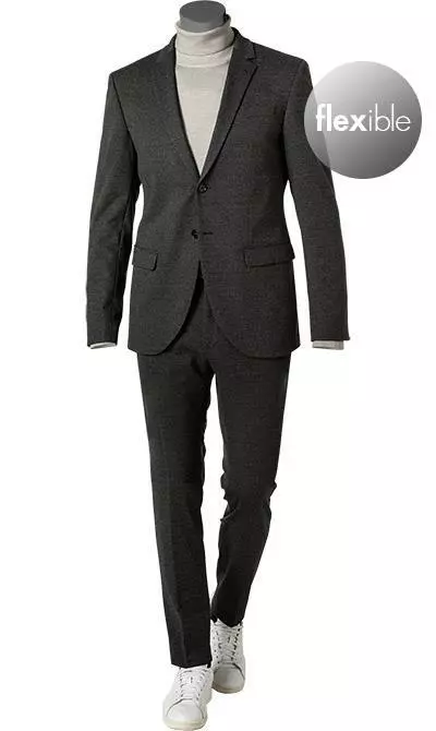 JOOP! Anzug Damon/Gun 30028777+8/030 Extra Slim Fit, Dunkelgrau meliert, Dunkelgrau 4 JOOP! Anzug Damon/Gun 30028777+8/030 Extra Slim Fit, Dunkelgrau meliert, Dunkelgrau – Bild 2