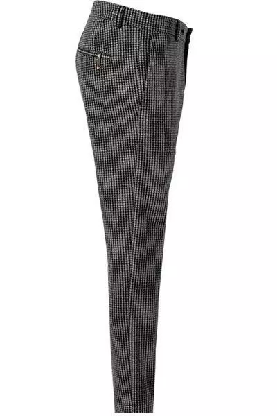CINQUE Hose Cijuno 2186-7197/68 Jersey, Grau-schwarz kariert, Grau-schwarz 6 CINQUE Hose Cijuno 2186-7197/68 Jersey, Grau-schwarz kariert, Grau-schwarz – Bild 4