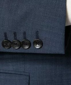 JOOP! Anzug Herby/Blayr 30028775+6/420 Slim Fit, Schurwolle Super100, Dunkelblau -Anzüge & Westen Geschäft 373267 norm4