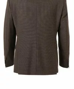 BOSS Anzug Huge-Genius 50460491+474/308 Slim Fit, Schurwolle, Braun meliert, Braun -Anzüge & Westen Geschäft 373919 norm3