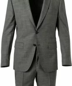 BOSS Anzug Huge-Genius 50460491+474/030 Slim Fit, Schurwolle, Grau meliert, Grau 13 BOSS Anzug Huge-Genius 50460491+474/030 Slim Fit, Schurwolle, Grau meliert, Grau -Anzüge & Westen Geschäft 373920 norm2