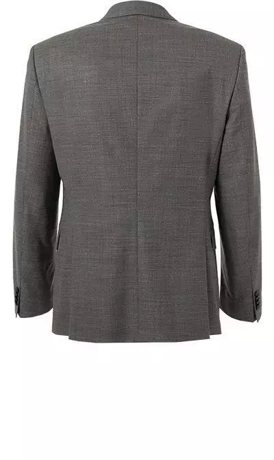 BOSS Anzug Huge-Genius 50460491+474/030 Slim Fit, Schurwolle, Grau meliert, Grau 6 BOSS Anzug Huge-Genius 50460491+474/030 Slim Fit, Schurwolle, Grau meliert, Grau – Bild 4