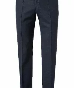 BOSS Anzug Huge-Genius 50460491+474/404 Slim Fit, Schurwolle, Dunkelblau meliert, Dunkelblau -Anzüge & Westen Geschäft 373922 norm7