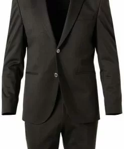 BOSS Anzug Jasper-Leon 50460567+62593/001 Regular Fit, Jersey, Schwarz -Anzüge & Westen Geschäft 373929 norm2