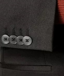 BOSS Anzug Jasper-Leon 50460567+62593/001 Regular Fit, Jersey, Schwarz -Anzüge & Westen Geschäft 373929 norm4