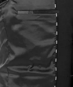 BOSS Anzug Jasper-Leon 50460567+62593/001 Regular Fit, Jersey, Schwarz -Anzüge & Westen Geschäft 373929 norm6