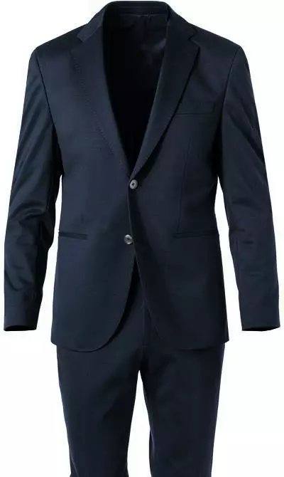 BOSS Anzug Jasper-Leon 50460567+62593/404 Regular Fit, Jersey, Dunkelblau, Nachtblau 5 BOSS Anzug Jasper-Leon 50460567+62593/404 Regular Fit, Jersey, Dunkelblau, Nachtblau – Bild 3
