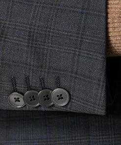 BOSS Anzug Jasper-Leon 50442567+574/410 Regular Fit, Navy kariert, Navy 15 BOSS Anzug Jasper-Leon 50442567+574/410 Regular Fit, Navy kariert, Navy -Anzüge & Westen Geschäft 373935 norm4