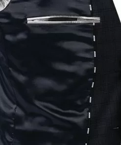 BOSS Anzug Jasper-Leon 50442567+574/410 Regular Fit, Navy kariert, Navy 17 BOSS Anzug Jasper-Leon 50442567+574/410 Regular Fit, Navy kariert, Navy -Anzüge & Westen Geschäft 373935 norm6