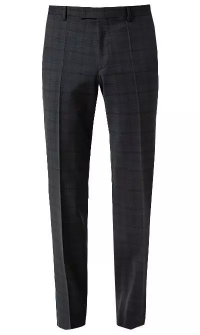 BOSS Anzug Jasper-Leon 50442567+574/410 Regular Fit, Navy kariert, Navy 10 BOSS Anzug Jasper-Leon 50442567+574/410 Regular Fit, Navy kariert, Navy – Bild 8