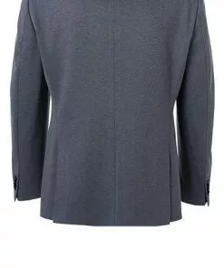 BOSS Anzug Jasper-Leon 50460589+62612/407 Regular Fit, Jersey halbgefüttert, Mittelblau meliert, Blau -Anzüge & Westen Geschäft 373943 norm3