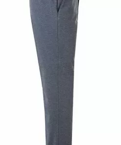 BOSS Anzug Jasper-Leon 50460589+62612/407 Regular Fit, Jersey halbgefüttert, Mittelblau meliert, Blau -Anzüge & Westen Geschäft 373943 norm8