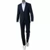BOSS Anzug Jasper-Leon 50460490+506/464 Regular Fit, Schurwolle, Tintenblau