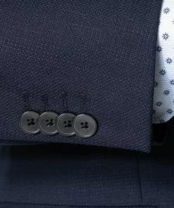 BOSS Anzug Jasper-Leon 50460490+506/464 Regular Fit, Schurwolle, Tintenblau -Anzüge & Westen Geschäft 373962 norm4