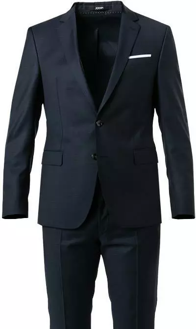JOOP! Anzug Herby-Blayr 30029133+29135/405 Slim Fit, Schurwolle, Marine 5 JOOP! Anzug Herby-Blayr 30029133+29135/405 Slim Fit, Schurwolle, Marine – Bild 3