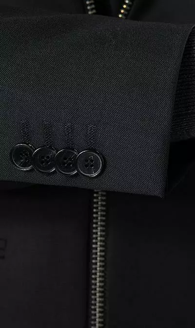 KARL LAGERFELD Anzug 155502+255055/10/512083 Schurwoll-Stretch, Schwarz 7 KARL LAGERFELD Anzug 155502+255055/10/512083 Schurwoll-Stretch, Schwarz – Bild 5