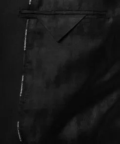 KARL LAGERFELD Anzug 155502+255055/10/512083 Schurwoll-Stretch, Schwarz 16 KARL LAGERFELD Anzug 155502+255055/10/512083 Schurwoll-Stretch, Schwarz -Anzüge & Westen Geschäft 374696 norm5