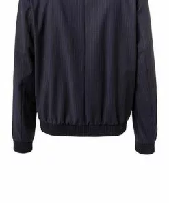 HUGO Anzug Ukashi/Howard 50458371+295/405 Anzug Ukashi-Howard, Extra Slim Fit, Schurwoll-Stretch, Dunkelblau gestreift, Dunkelblau -Anzüge & Westen Geschäft 374731 norm3