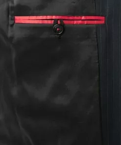 HUGO Anzug Ukashi/Howard 50458371+295/405 Anzug Ukashi-Howard, Extra Slim Fit, Schurwoll-Stretch, Dunkelblau gestreift, Dunkelblau -Anzüge & Westen Geschäft 374731 norm5