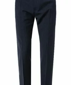 HUGO Anzug Ukashi/Howard 50458371+295/405 Anzug Ukashi-Howard, Extra Slim Fit, Schurwoll-Stretch, Dunkelblau gestreift, Dunkelblau -Anzüge & Westen Geschäft 374731 norm6