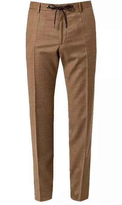 BOSS Anzug Hanry/Genius 50458797+788/262 Anzug Hanry-Genius, Slim Fit, Schurwoll-Stretch, Beige meliert, Beige 8 BOSS Anzug Hanry/Genius 50458797+788/262 Anzug Hanry-Genius, Slim Fit, Schurwoll-Stretch, Beige meliert, Beige – Bild 6