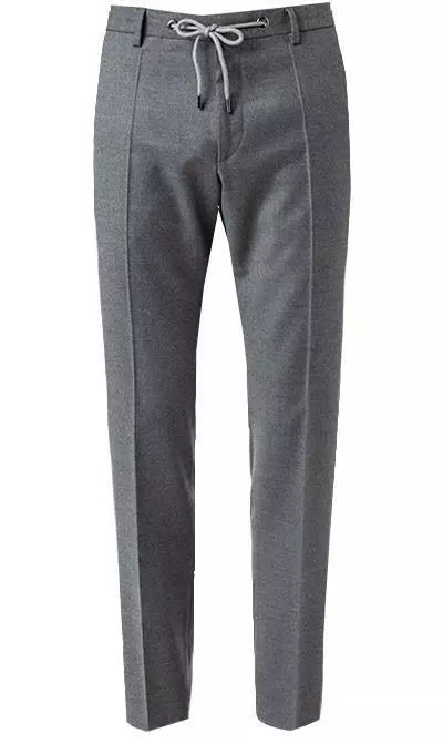 BOSS Anzug Hanry/Genius 50458797+788/030 Anzug Hanry-Genius, Slim Fit, Schurwoll-Stretch, Grau meliert, Grau 8 BOSS Anzug Hanry/Genius 50458797+788/030 Anzug Hanry-Genius, Slim Fit, Schurwoll-Stretch, Grau meliert, Grau – Bild 6