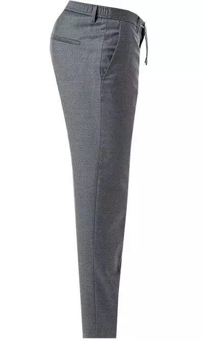BOSS Anzug Hanry/Genius 50458797+788/030 Anzug Hanry-Genius, Slim Fit, Schurwoll-Stretch, Grau meliert, Grau 9 BOSS Anzug Hanry/Genius 50458797+788/030 Anzug Hanry-Genius, Slim Fit, Schurwoll-Stretch, Grau meliert, Grau – Bild 7