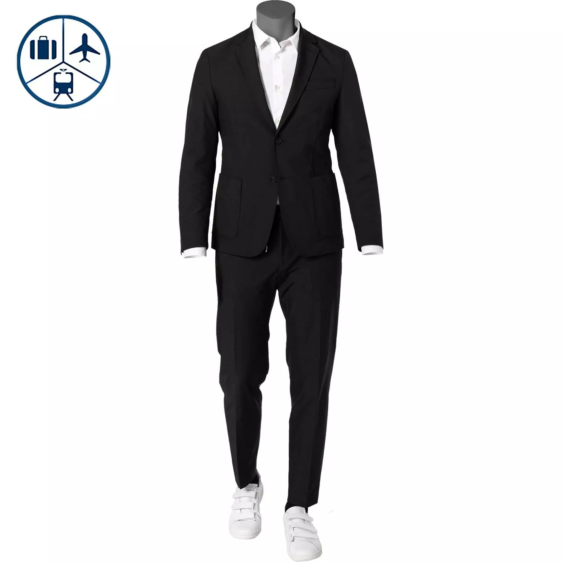 BOSS Anzug Hanry-Genius 50460650+671/001 Reise-Anzug Hanry-Genius, Slim Fit, MIkrofaser-Stretch, Schwarz 3 BOSS Anzug Hanry-Genius 50460650+671/001 Reise-Anzug Hanry-Genius, Slim Fit, MIkrofaser-Stretch, Schwarz