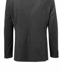 BOSS Anzug Jasper-Leon 50460586+2601/030 Regular Fit, Jersey halbgefüttert, Grau meliert, Mittelgrau -Anzüge & Westen Geschäft 375027 norm3