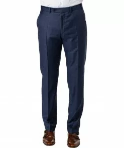 DIGEL Hose Per116062/99671/24 Modern Fit, Schurwolle REDA, Indigo