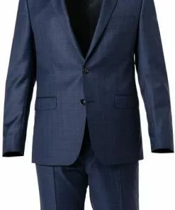 DIGEL Anzug Duncan-Per 120033+116062/99671/24 Modern Fit, Schurwolle REDA, Indigo -Anzüge & Westen Geschäft 375073 norm2