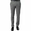 DIGEL Hose Nanno110141/99727/45 Extra Slim Fit, Viskose-Stretch, Grau kariert , Mittelgrau -Anzüge & Westen Geschäft 375078 master