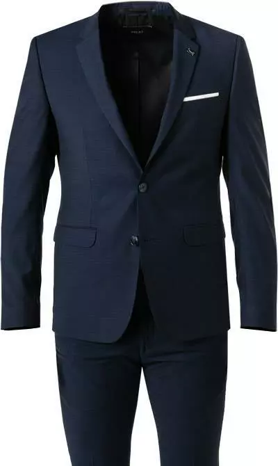 DIGEL Anzug Nate-Nanno 120296+110141/99714/22 Extra Slim Fit, Mikrofaser-Stretch, Tintenblau , Tintenblau 5 DIGEL Anzug Nate-Nanno 120296+110141/99714/22 Extra Slim Fit, Mikrofaser-Stretch, Tintenblau , Tintenblau – Bild 3