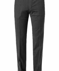 HUGO Hose Hesten 50446520/028 Extra Slim Fit, Schurwoll-Stretch, Grau meliert, Grau -Anzüge & Westen Geschäft 375094 norm2
