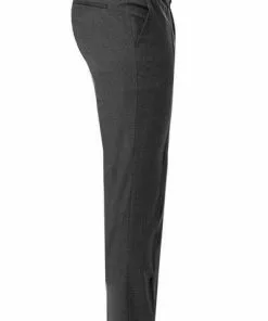 HUGO Hose Hesten 50446520/028 Extra Slim Fit, Schurwoll-Stretch, Grau meliert, Grau -Anzüge & Westen Geschäft 375094 norm3