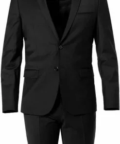 HUGO Anzug Arti-Hesten 50446523+520/001 Extra Slim Fit, Schurwoll-Stretch, Schwarz -Anzüge & Westen Geschäft 375103 norm2