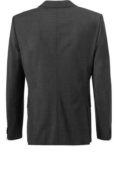 HUGO Anzug Arti-Hesten 50446523+520/028 Extra Slim Fit, Schurwoll-Stretch, Grau meliert, Grau 6 HUGO Anzug Arti-Hesten 50446523+520/028 Extra Slim Fit, Schurwoll-Stretch, Grau meliert, Grau – Bild 4