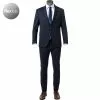DIGEL Anzug Edison-Sergio 120163+110219/99770/20 Modern Fit, Jersey waschbar, Navy