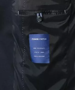 DIGEL Anzug Edison-Sergio 120163+110219/99770/20 Modern Fit, Jersey waschbar, Navy -Anzüge & Westen Geschäft 375113 norm5